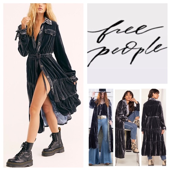 Free People Jackets & Blazers - Free People Bella Donna Duster.  NWT.